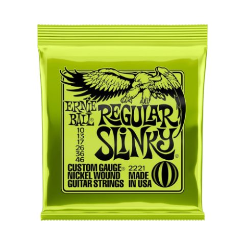 Encordoamento Ernie Ball Regular Slinky .10